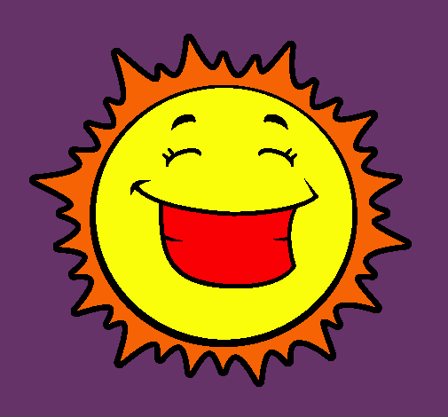 Sol sonriendo