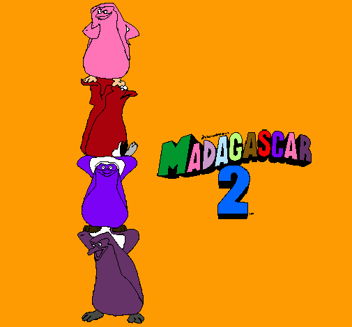 Madagascar 2 Pingüinos