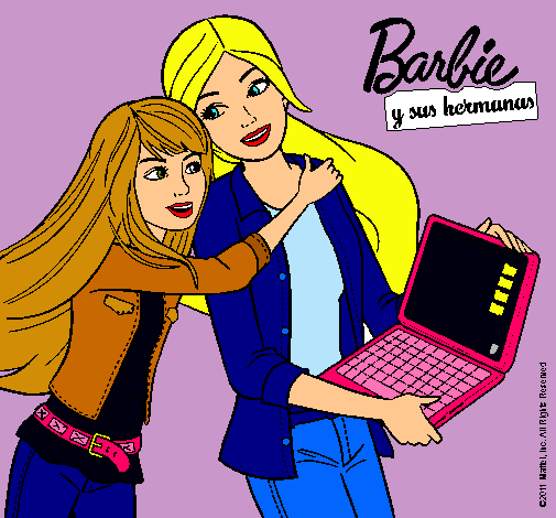 El nuevo portátil de Barbie