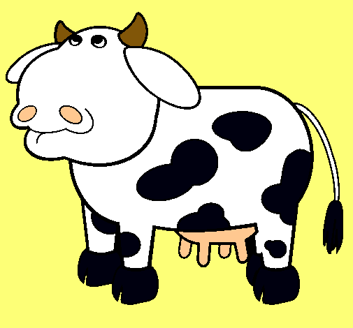 Vaca pensativa