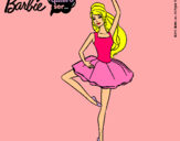 Dibujo Barbie bailarina de ballet pintado por gisela890098