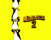 Dibujo Madagascar 2 Pingüinos pintado por arnaubosch