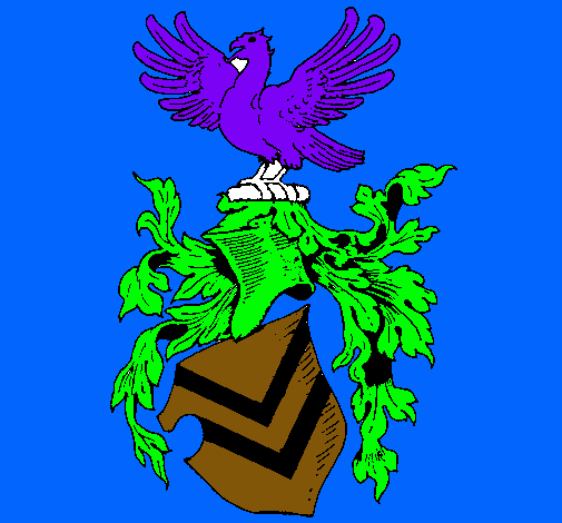 Escudo de armas y aguila 