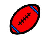 Dibujo Pelota de fútbol americano II pintado por marco81