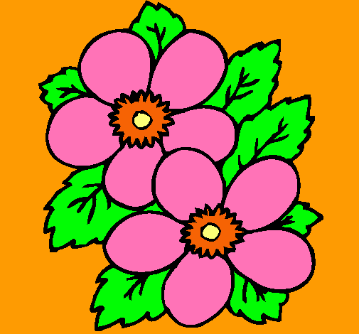 Dibujo Flores pintado por ALBAS