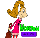 Dibujo Horton - Sally O'Maley pintado por jusee