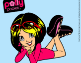 Dibujo Polly Pocket 13 pintado por stefiii