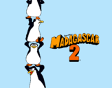 Dibujo Madagascar 2 Pingüinos pintado por ARTEA