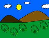 Dibujo Montañas 4 pintado por alexagarci