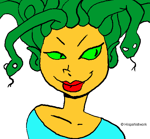 Mujer medusa