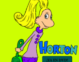 Dibujo Horton - Sally O'Maley pintado por zooaa