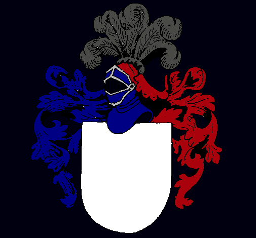 Escudo de armas y casco