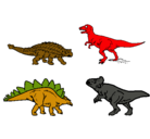 Dibujo Dinosaurios de tierra pintado por robifran