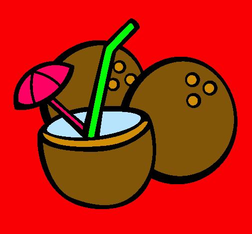 Cóctel de coco