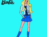 Dibujo Barbie juvenil pintado por Paqui35