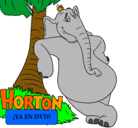 Dibujo Horton pintado por anapalis