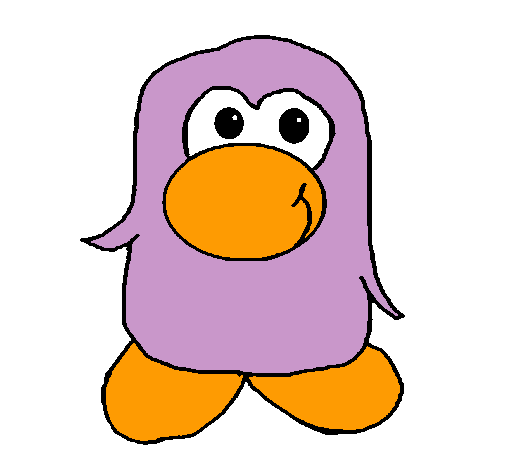 Dibujo Pingüino 2 pintado por Piccolo
