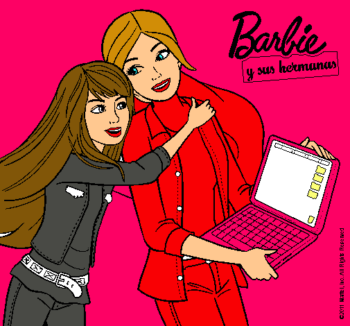 El nuevo portátil de Barbie