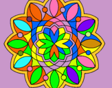 Dibujo Mandala 3 pintado por m8n6ca