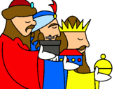 Dibujo Los Reyes Magos 3 pintado por NACHOO