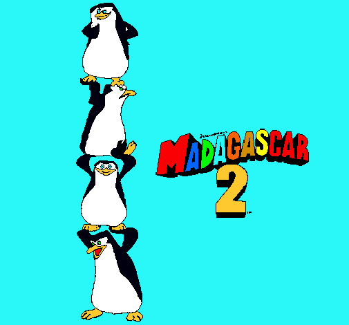 Madagascar 2 Pingüinos