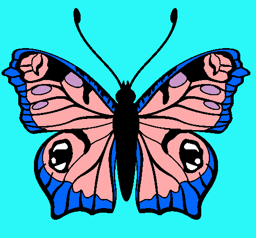 Dibujo Mariposa  pintado por gabito