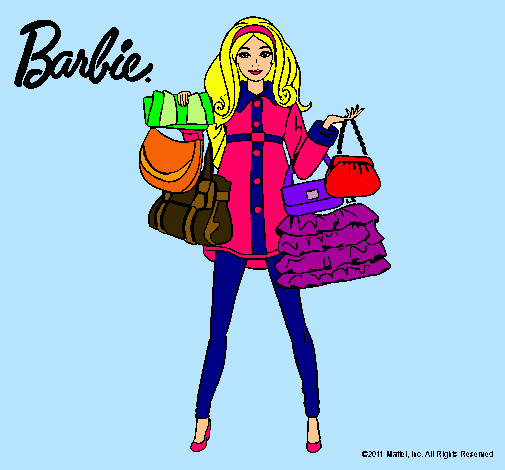 Barbie de compras