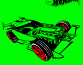 Dibujo Hot Wheels 9 pintado por omero