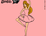 Dibujo Barbie bailarina de ballet pintado por Angyyy
