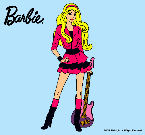 Barbie rockera