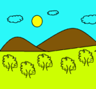 Dibujo Montañas 4 pintado por alexsa