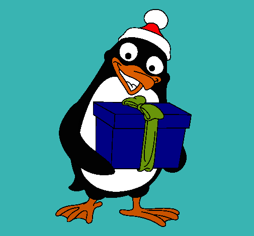Dibujo Pingüino pintado por sofiarico
