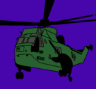 Dibujo Helicóptero al rescate pintado por Lauti2005