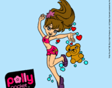 Dibujo Polly Pocket 14 pintado por stefiii