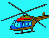Dibujo Helicóptero  pintado por Matikun