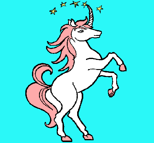 Dibujo Unicornio pintado por gabito