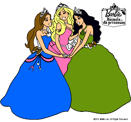 Barbie y sus amigas princesas