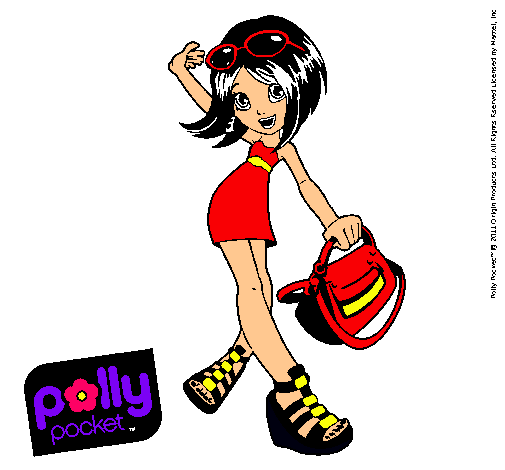 Dibujo Polly Pocket 12 pintado por TQMX