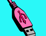 Dibujo USB pintado por fofoo