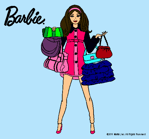 Barbie de compras