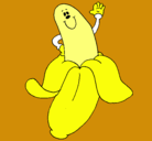Dibujo Banana pintado por ALES18