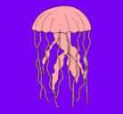 Dibujo Medusa pintado por jaws