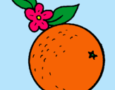 Dibujo naranja pintado por pala1