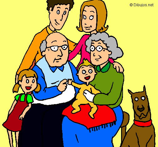Dibujo Familia pintado por sofiarico