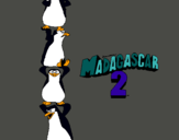 Dibujo Madagascar 2 Pingüinos pintado por tramontina12