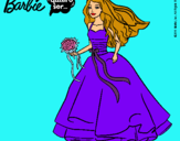 Dibujo Barbie vestida de novia pintado por BiebersWife