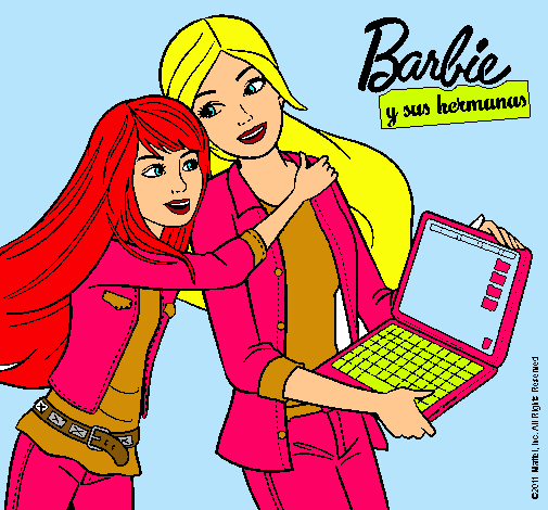 El nuevo portátil de Barbie