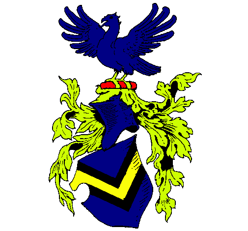 Escudo de armas y aguila 