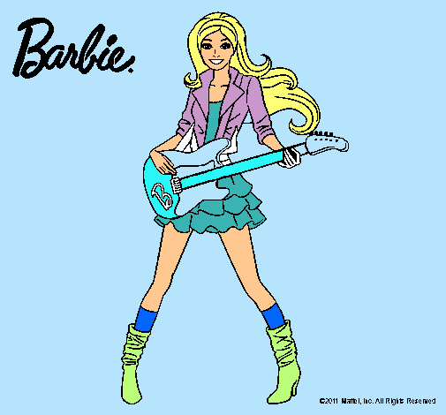 Barbie guitarrista