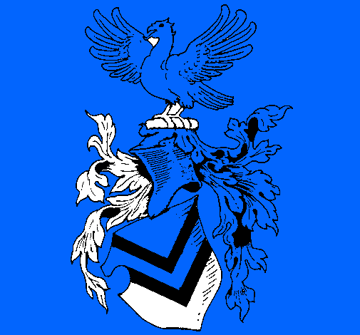 Escudo de armas y aguila 